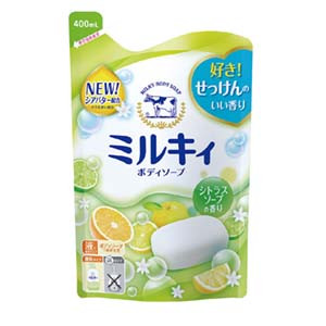 Milky Body Soap Yuzu Fragrance Refill 400ml