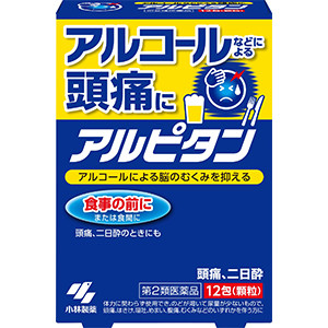 Kobayashi Pharma ALPITAN 4.5g 6-Sachet Hangover Headache Relief