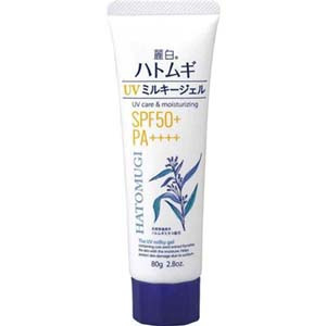 Hatomugi UV Milky Gel SPF50+